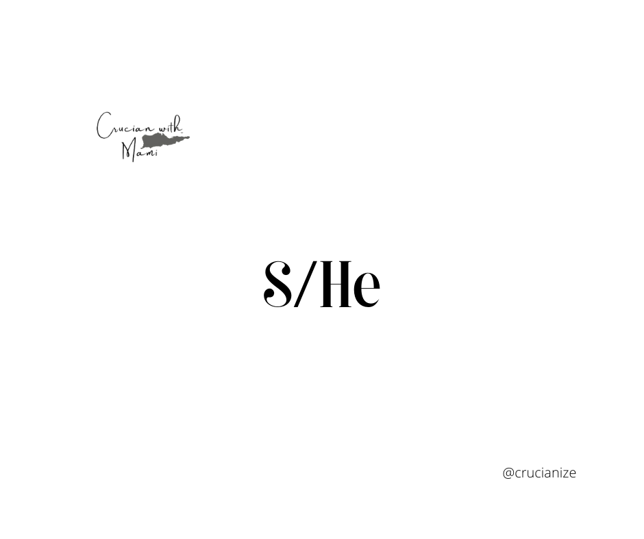 Lessons in Crucian- S/He