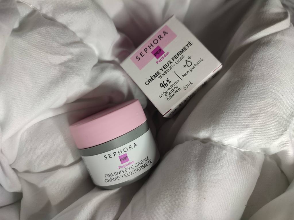 New Crème Yeux Fermeté aux peptides chez Sephora&nbsp;Collection