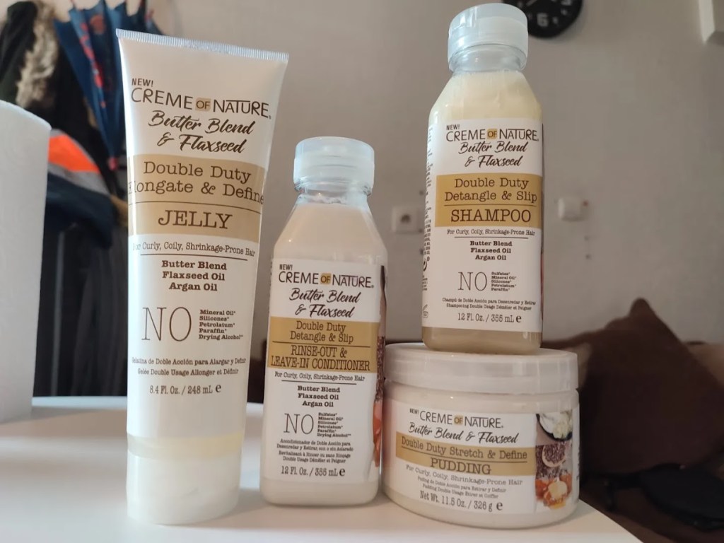 Creme of Nature Butter Blend & Flaxseed&nbsp;line