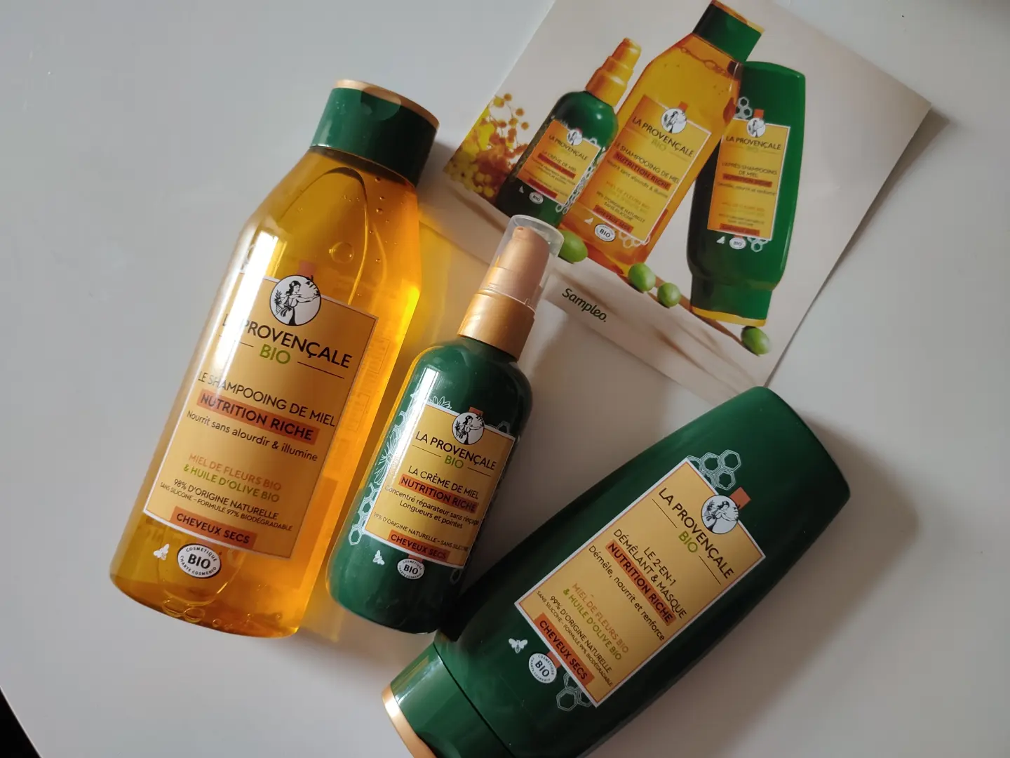 Essai de la Routine Cheveux de La Provencale