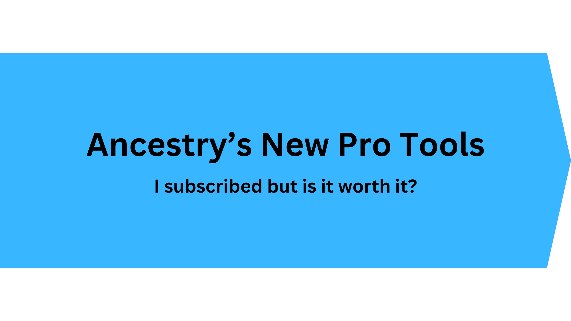 Ancestry Pro Tools